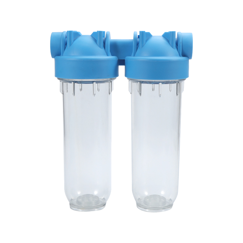 Sicherer Doppelbühnenwasserfilter für Zuhause mit zwei Patrone