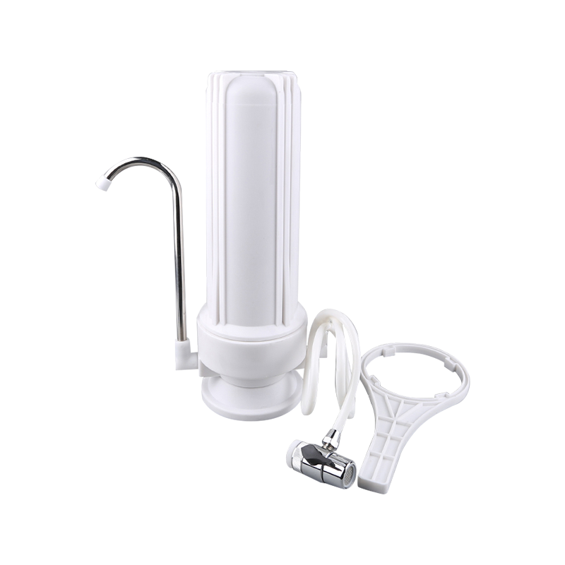 RH-JK1 PET-Single Counter Top Water Filter mit Schlauch und Fleck