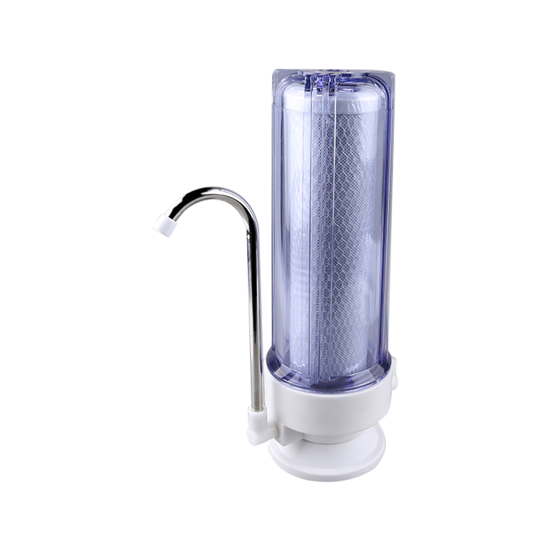 Rh-Jj1 Pet Single Counter Top Wasserfilter mit Schlauch